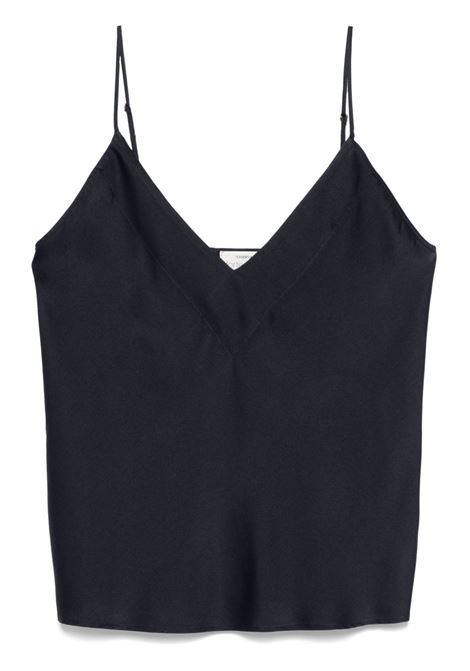 Blue silk top Forte forte - women